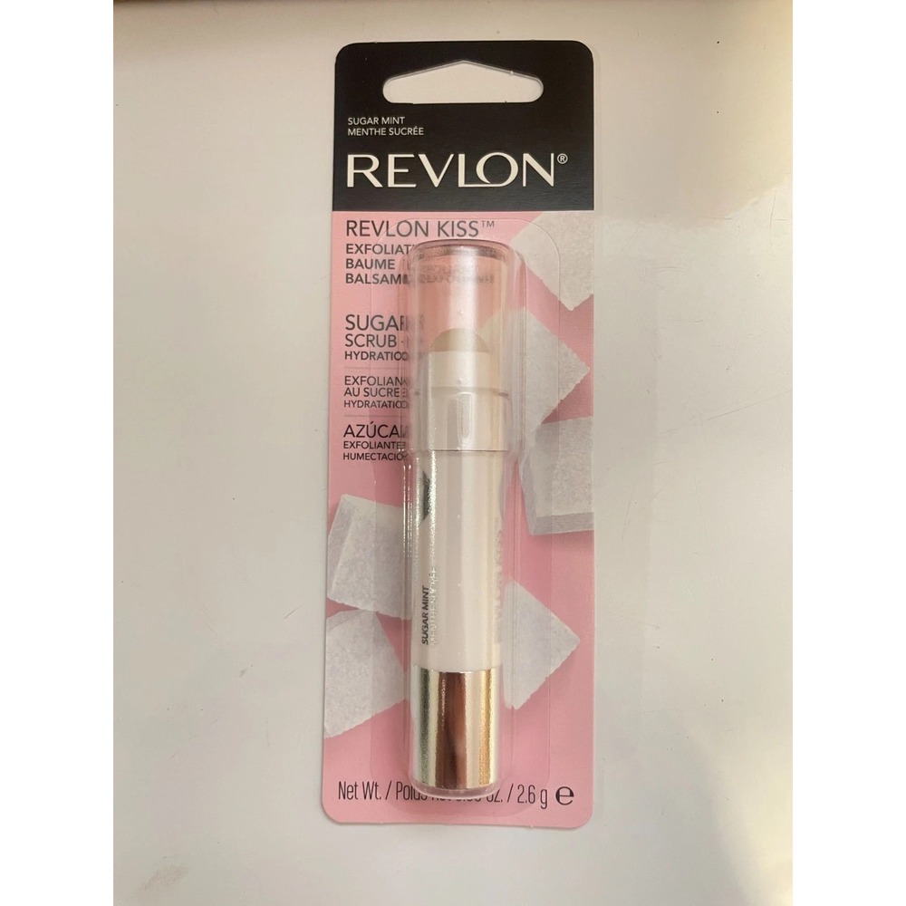 REVLON‎ Kiss Exfoliating Balm - 111 SUGAR MINT (0.09Oz / 2.6g)